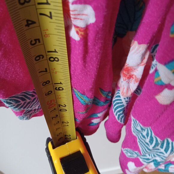 George-;pink floral top- size S - Picture 2 of 4